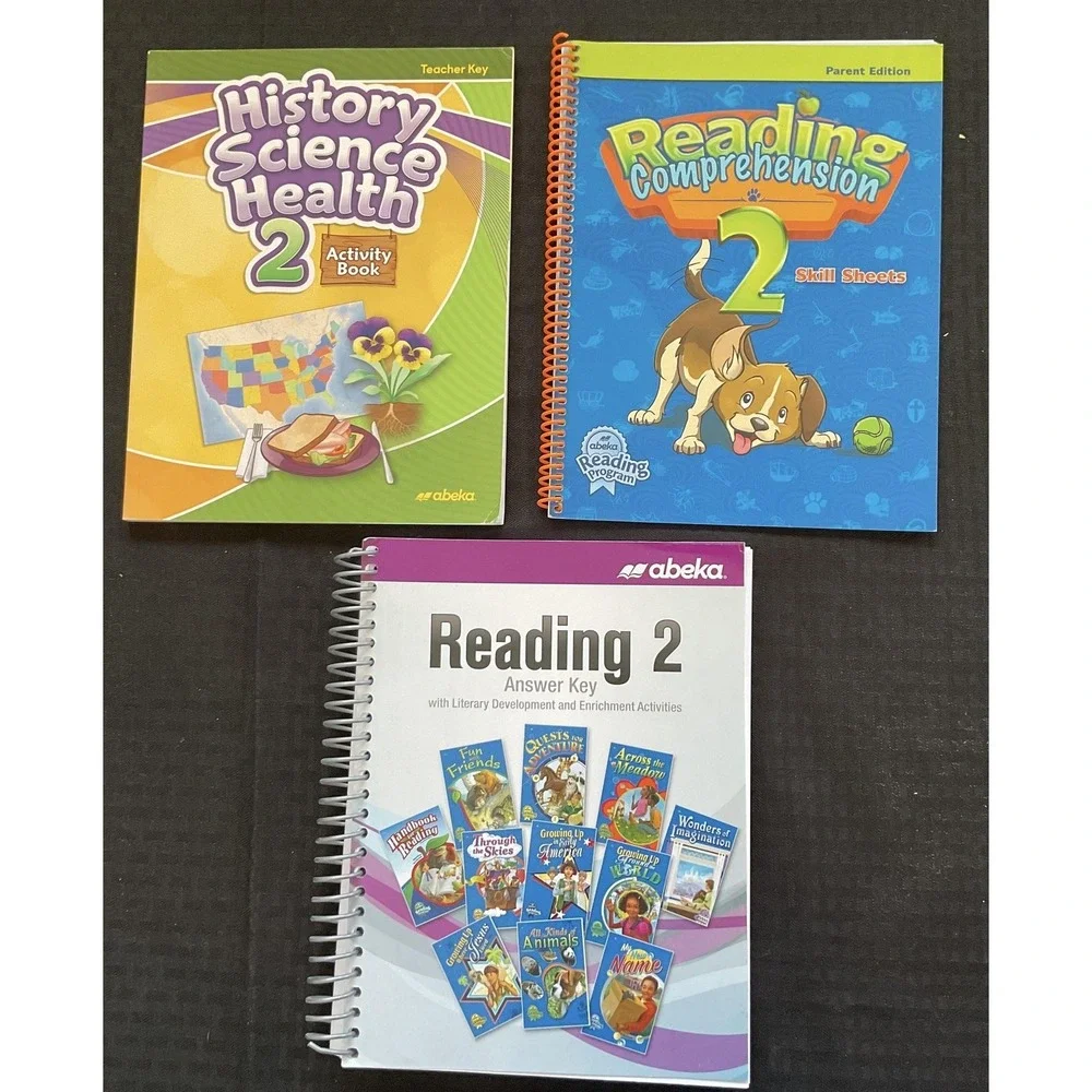 Abeka Grade 2 Teacher Keys Reading Comprehension‎ History Science Health